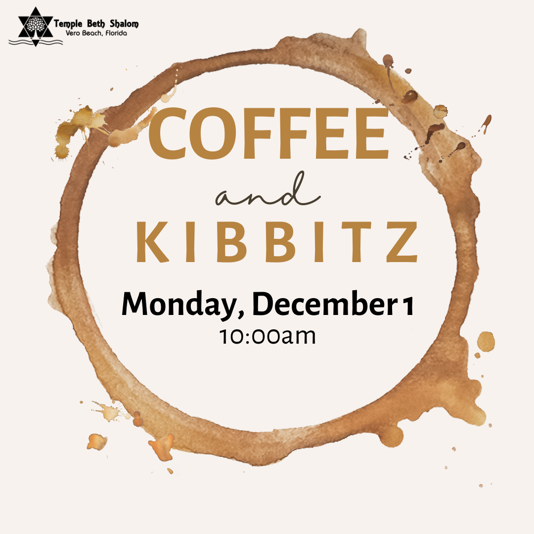 Coffee and Kibbitz with Rabbi Rose