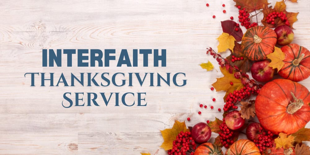 Interfaith Thanksgiving Service