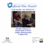 Treasure Coast Jewish Film Festival at Temple Beth El Israel
