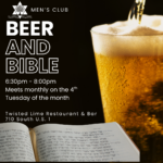 Men's Club Beer and Bible