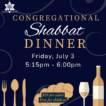 Congregational Shabbat Dinner